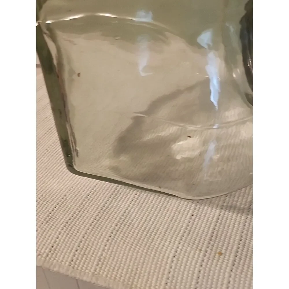 Clear Glass Kitchen Canister with Silver Lid
